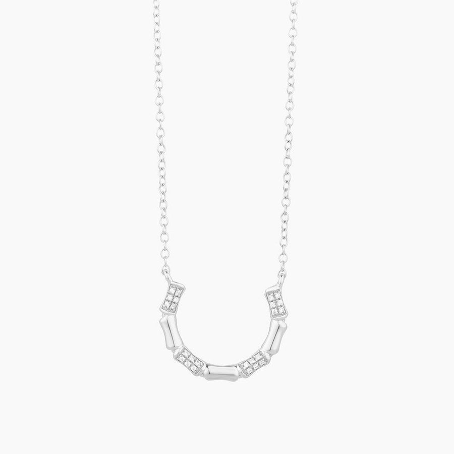diamond horseshoe pendant necklace