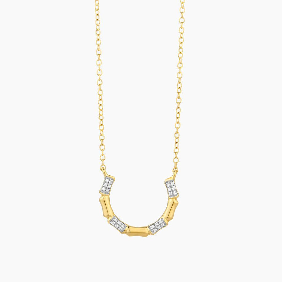 Lucky Horseshoe Pendant Necklace - Ella Stein 