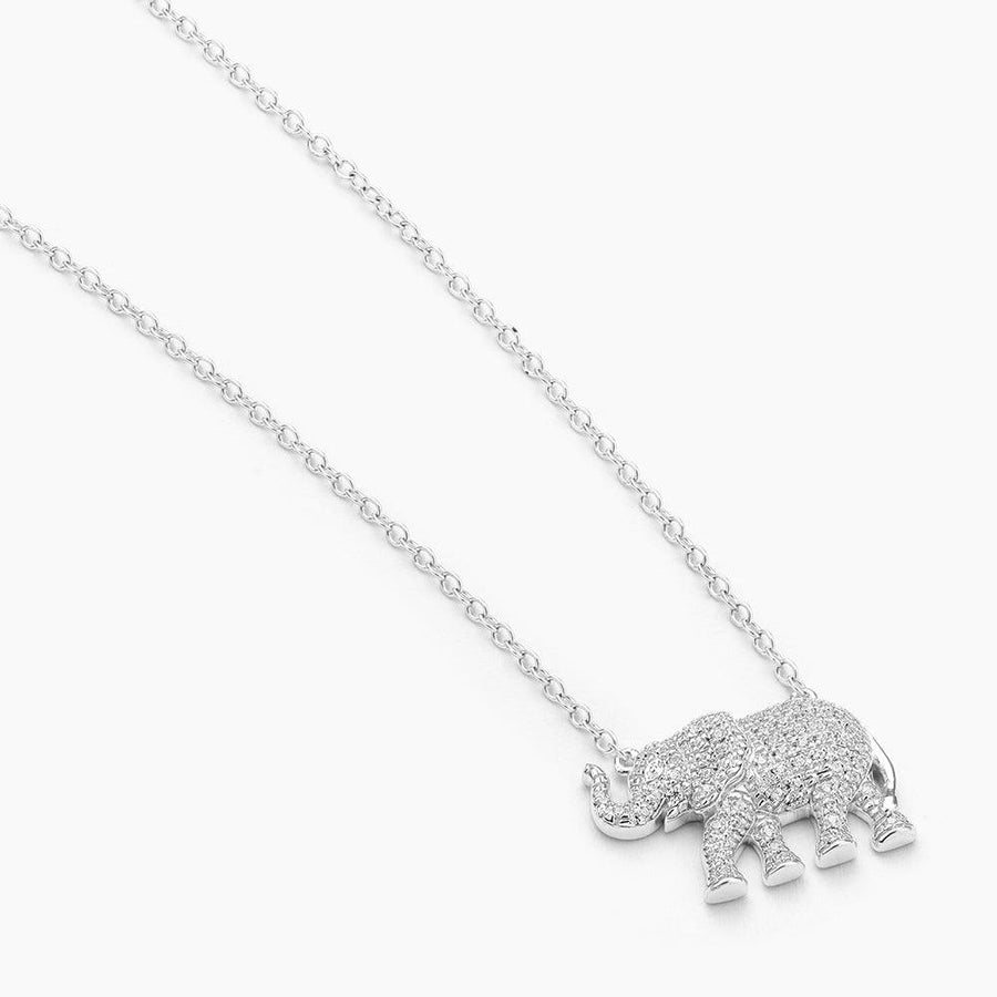 elephant trunk up necklace