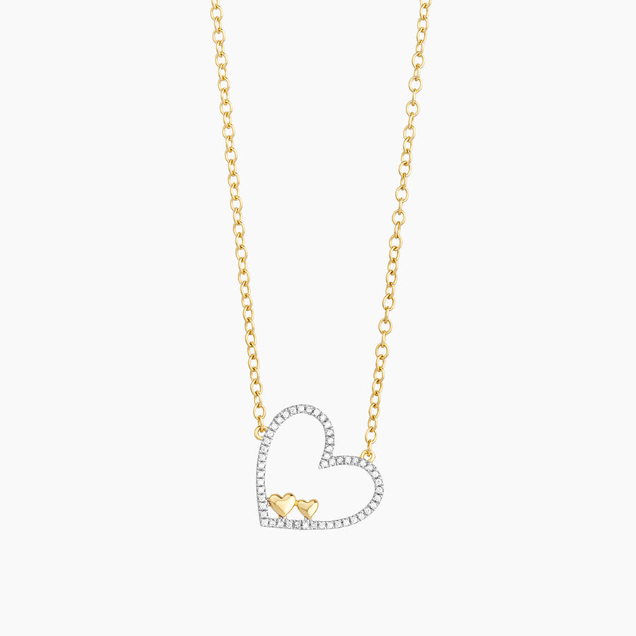 Double The Love Pendant Necklace