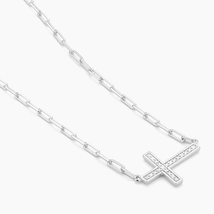 Keep The Faith! Cross Pendant Necklace