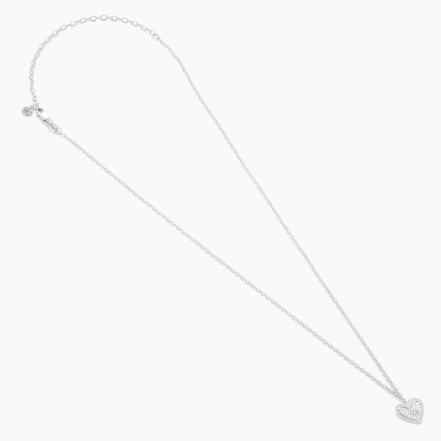 Heart Burst Pendant Necklace