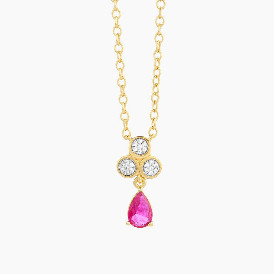 Classic Pear Trio Pendant Necklace