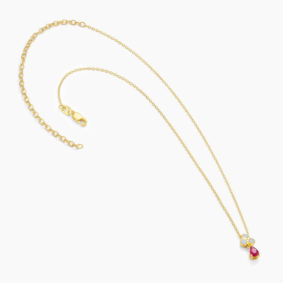 Classic Pear Trio Pendant Necklace