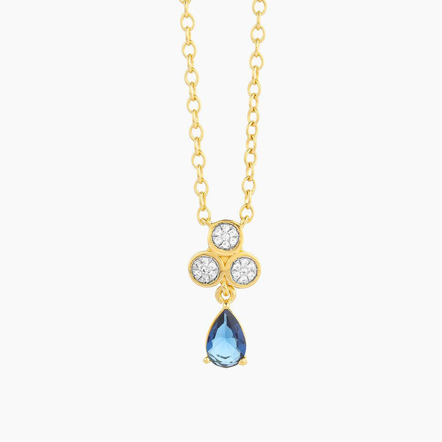 Classic Pear Trio Diamond Pendant Necklace - Ella Stein