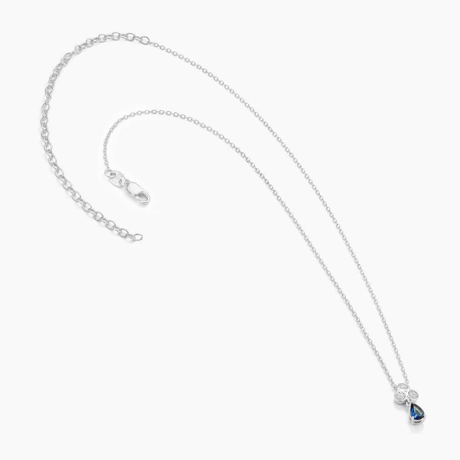 Classic Pear Trio Diamond Pendant Necklace - Ella Stein