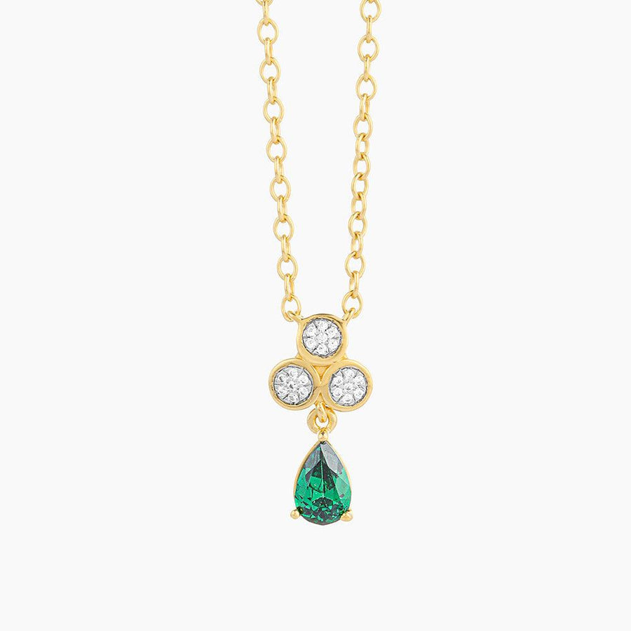 Classic Pear Trio Diamond Pendant Necklace - Ella Stein