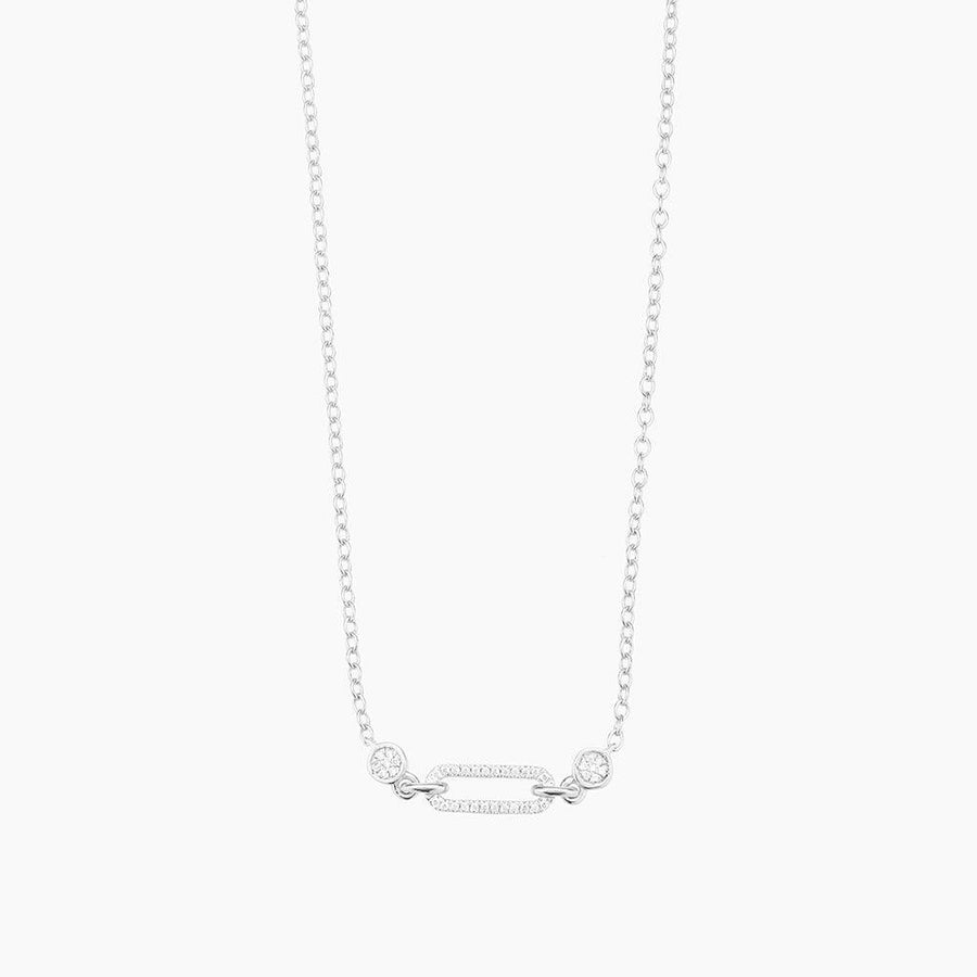 Meet Me In The Middle Diamond Pendant Necklace - Ella Stein