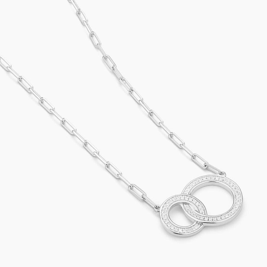 Argento Silver Small Linked Circle Necklace Argento.com