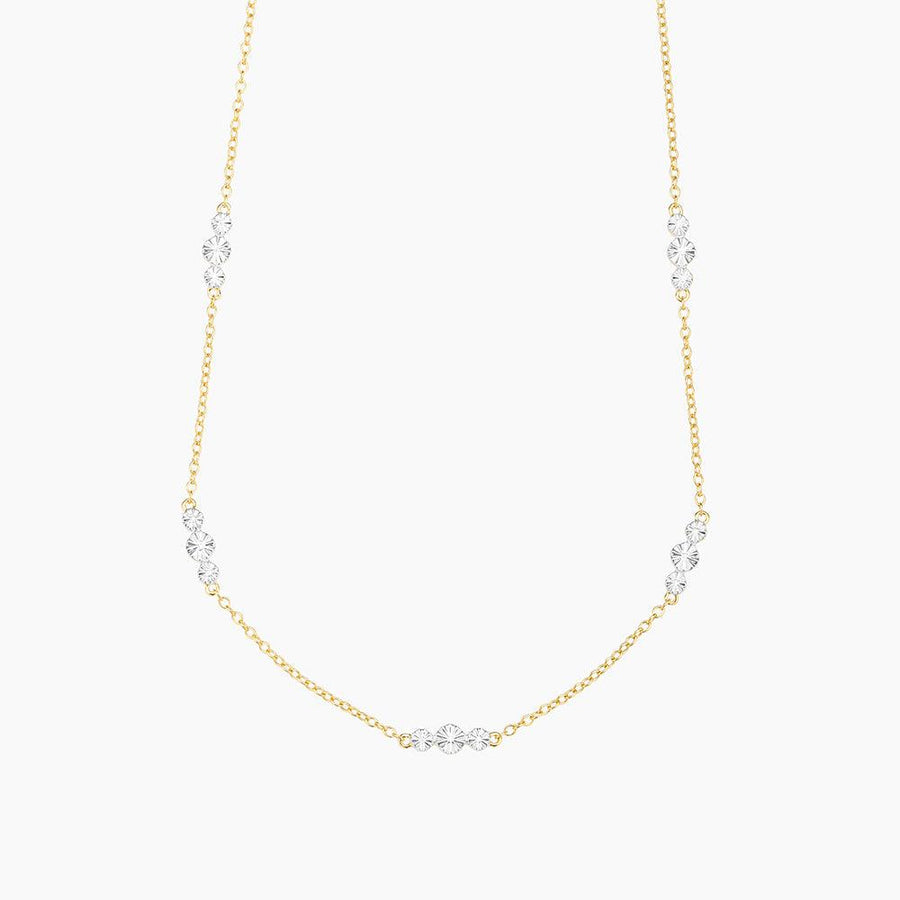 Floating Diamond Chain Necklace