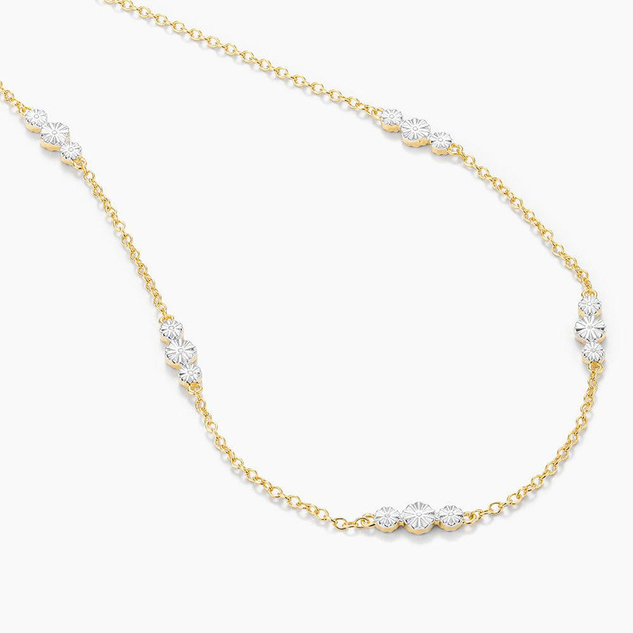 Floating Diamond Chain Necklace