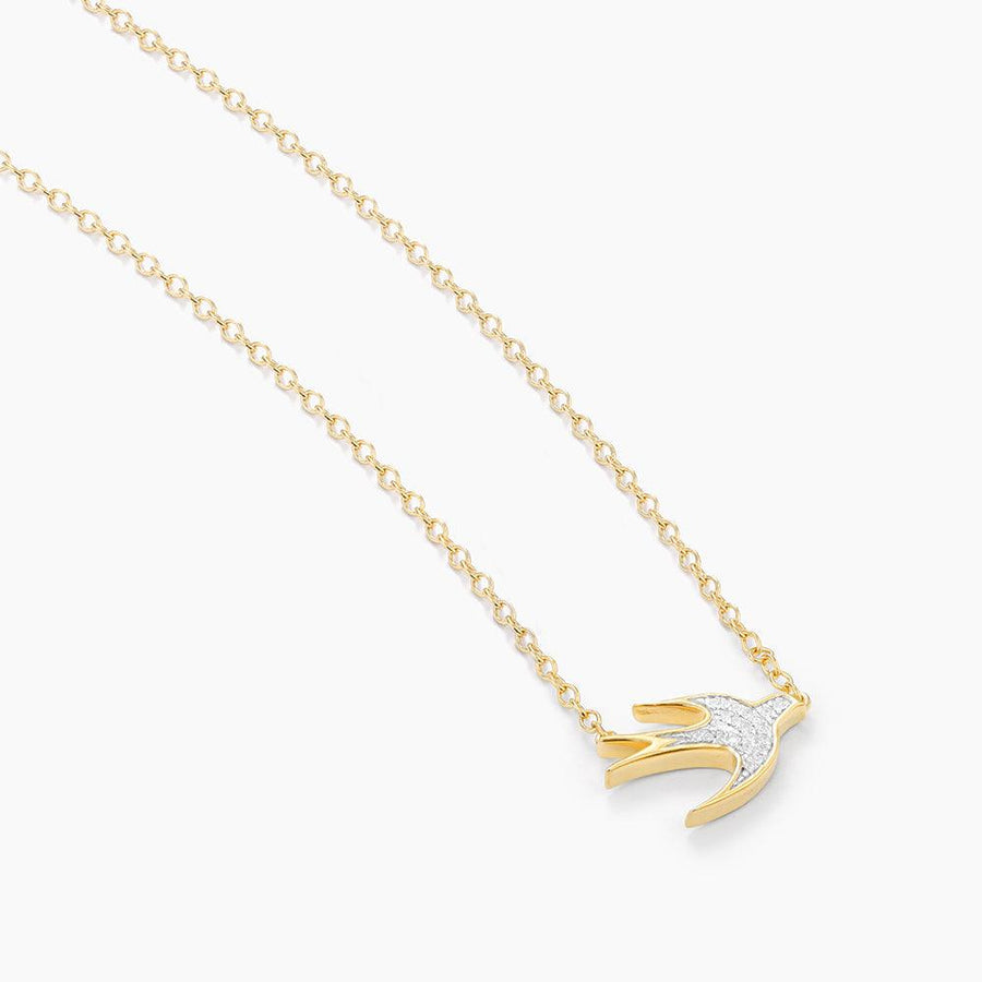Fly With Me Diamond Pendant Necklace