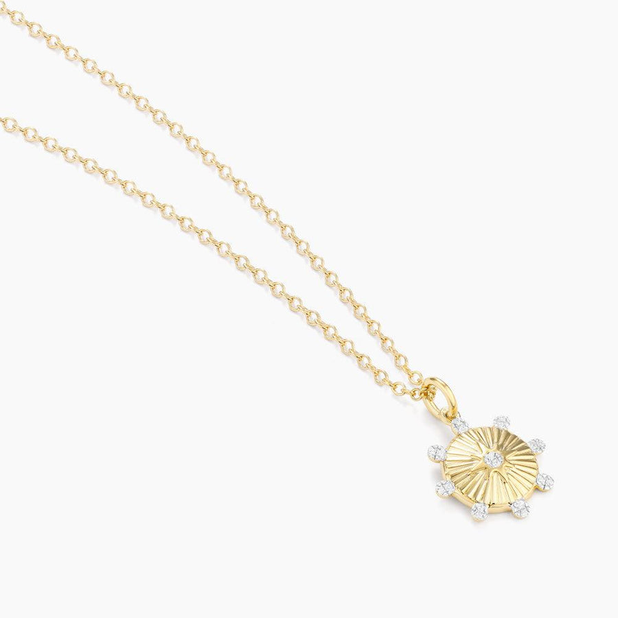 Circle Of Life Diamond Pendant Necklace
