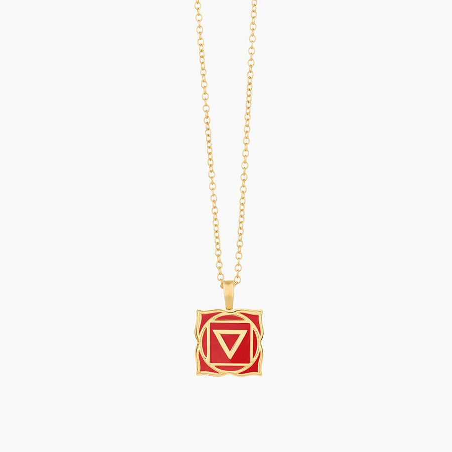 Root Chakra Pendant Necklace - Ella Stein 