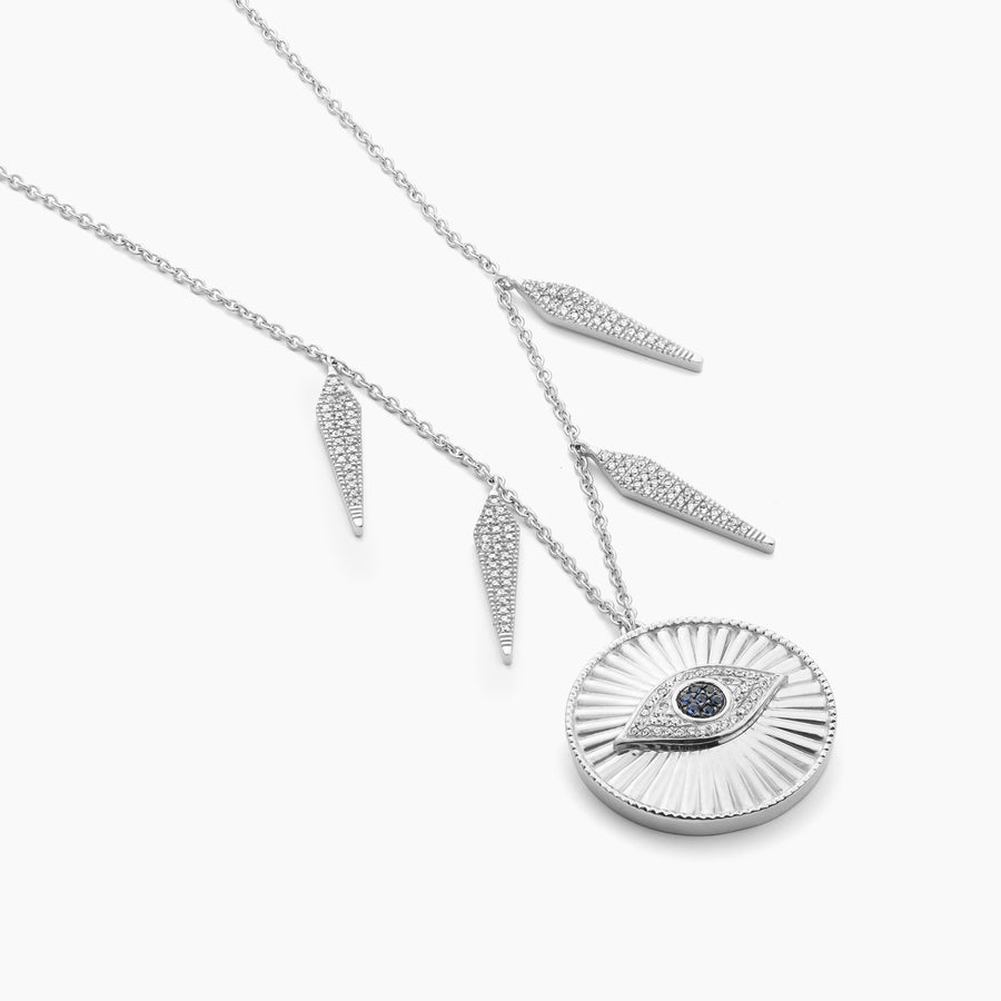 Bohemian Evil Eye Chain Necklace