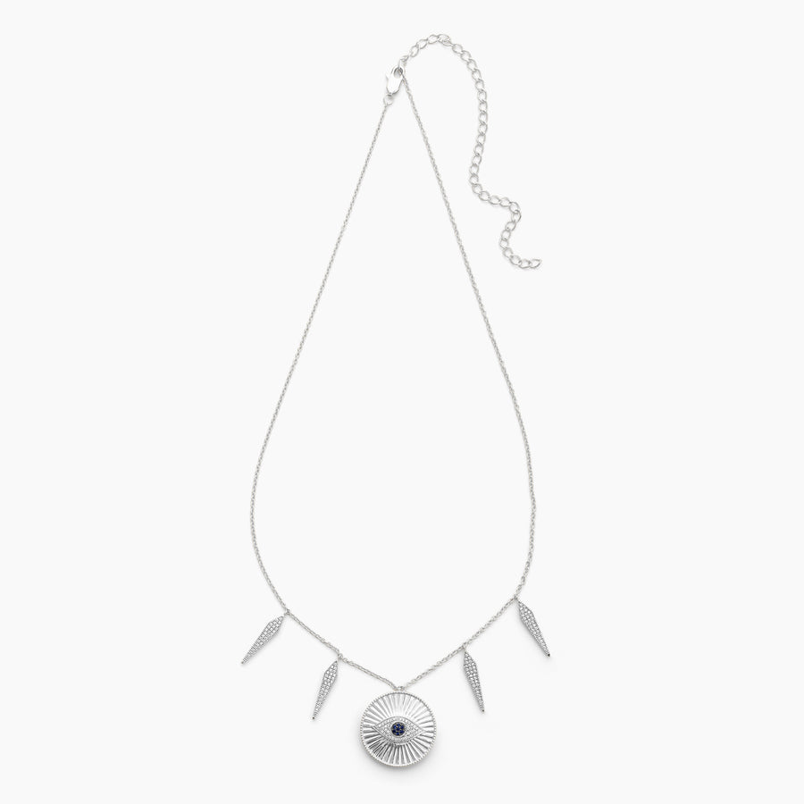 Bohemian Evil Eye Chain Necklace