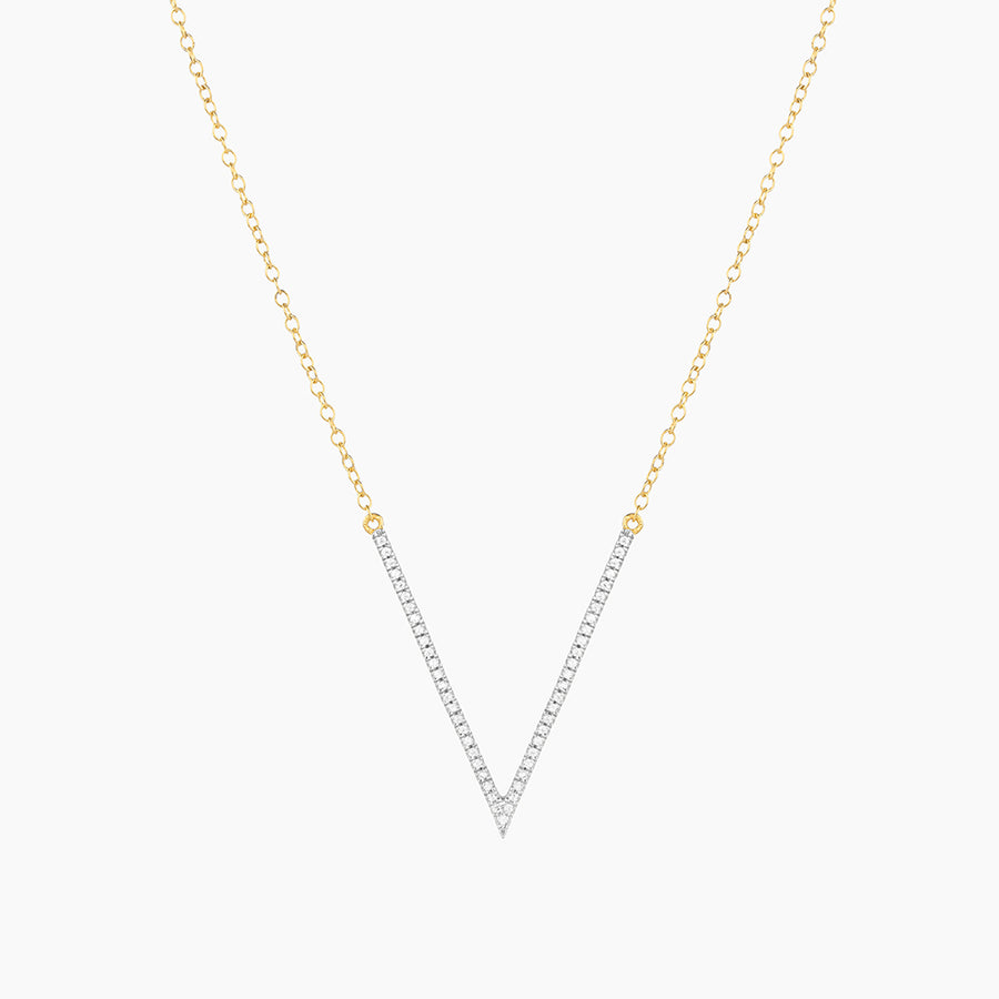 V To The T Pendant Necklace
