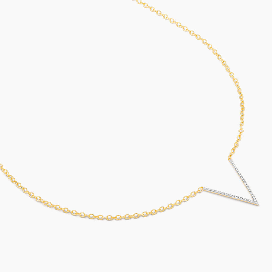 V To The T Pendant Necklace
