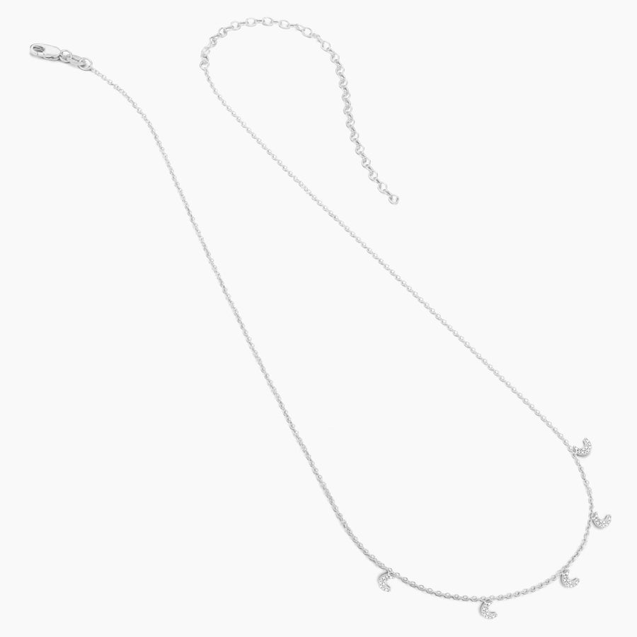 Crescent Moon Chain Necklace