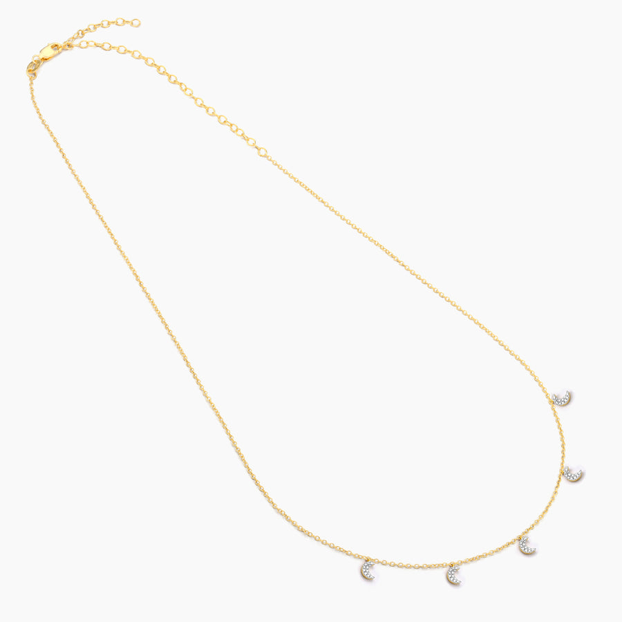 Crescent Moon Chain Necklace
