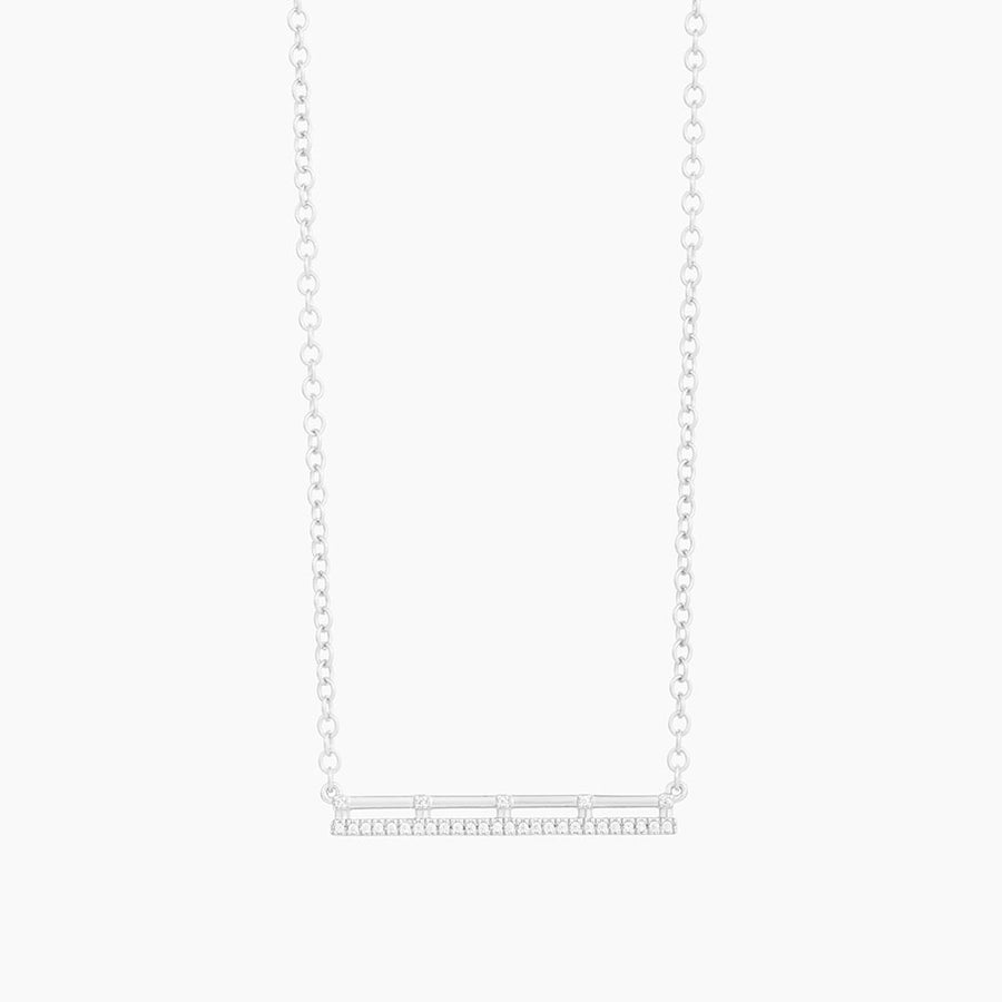 Hold The Bar High Pendant Necklace
