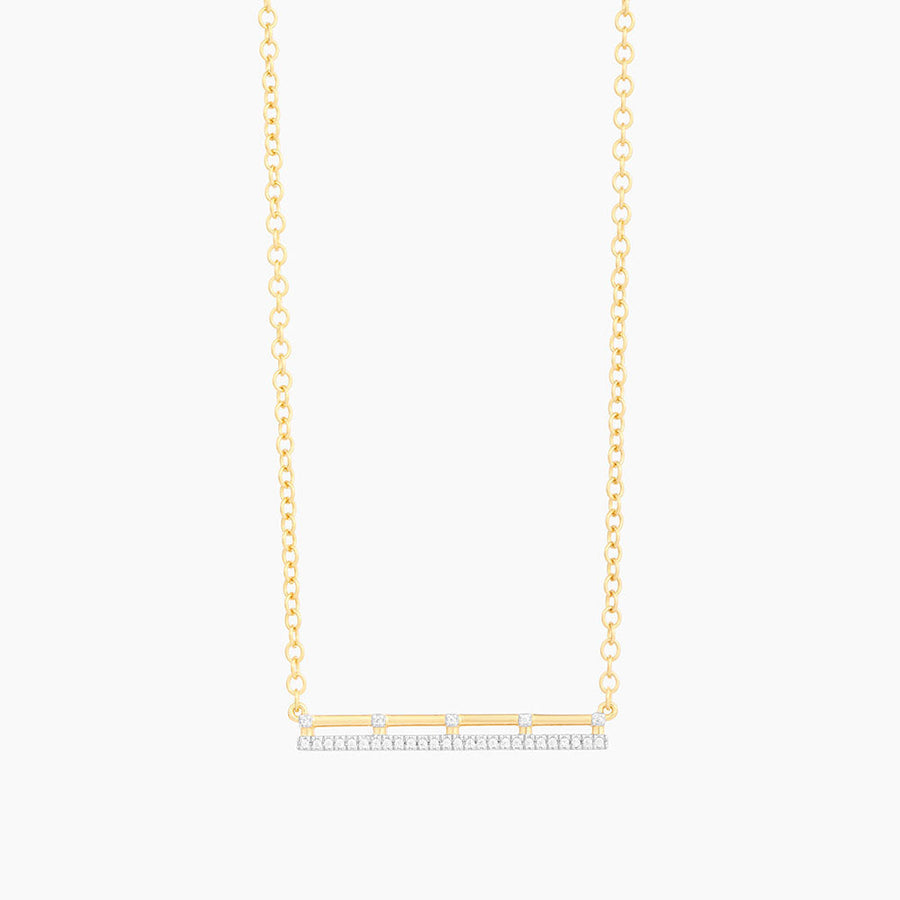 Hold The Bar High Pendant Necklace