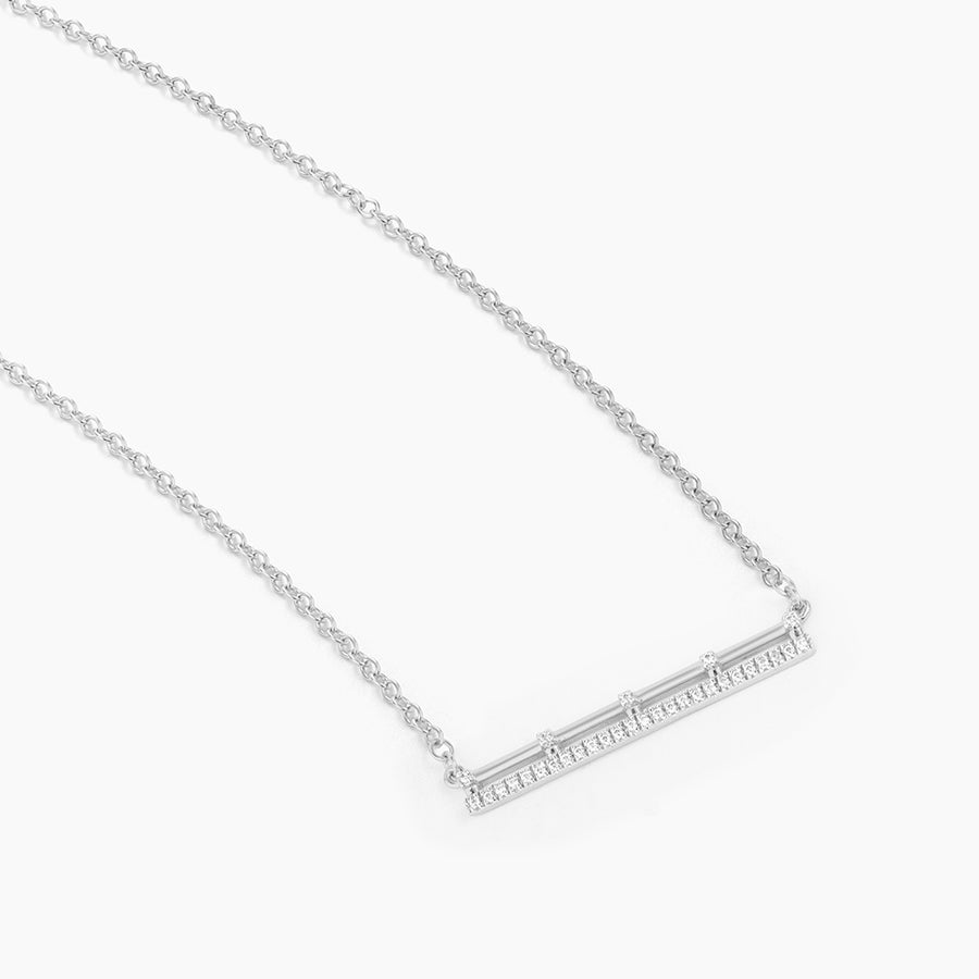 Hold The Bar High Pendant Necklace