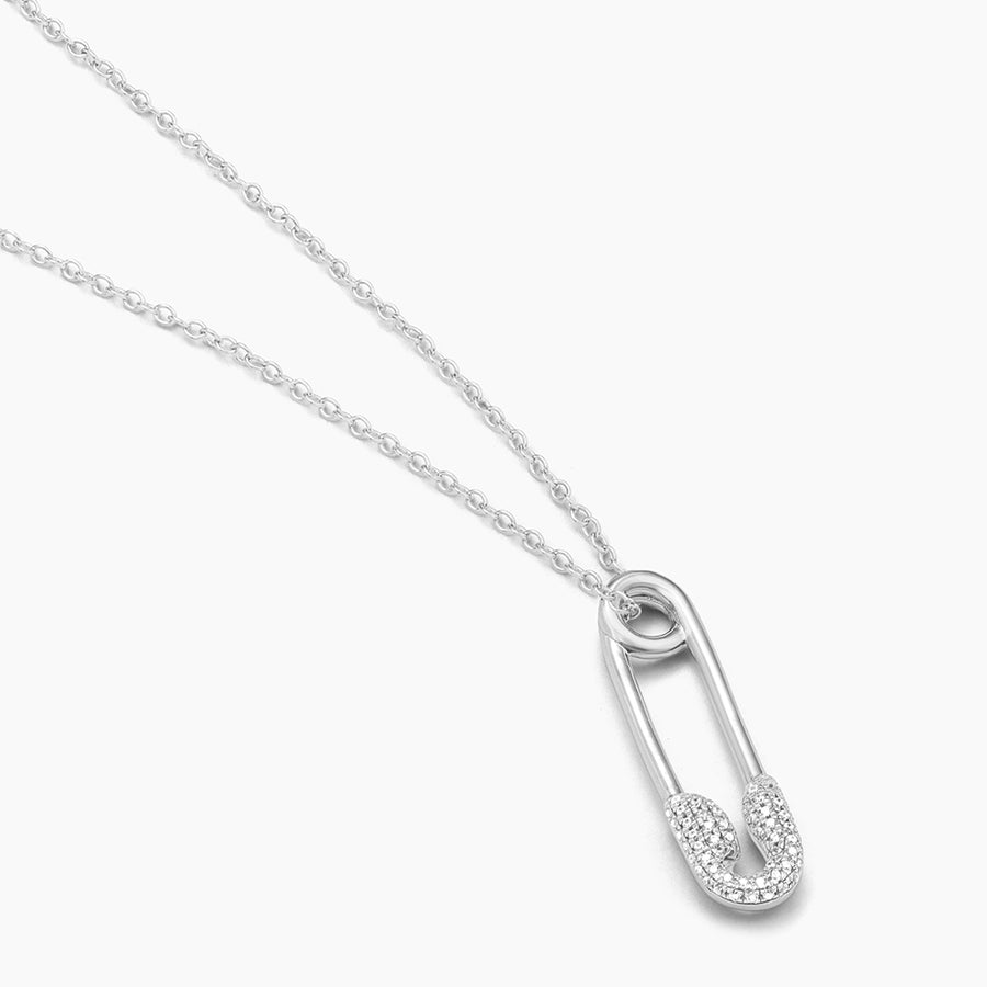 Safety Pin Pendant Necklace