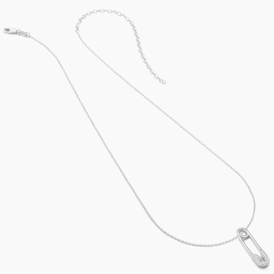 Safety Pin Pendant Necklace
