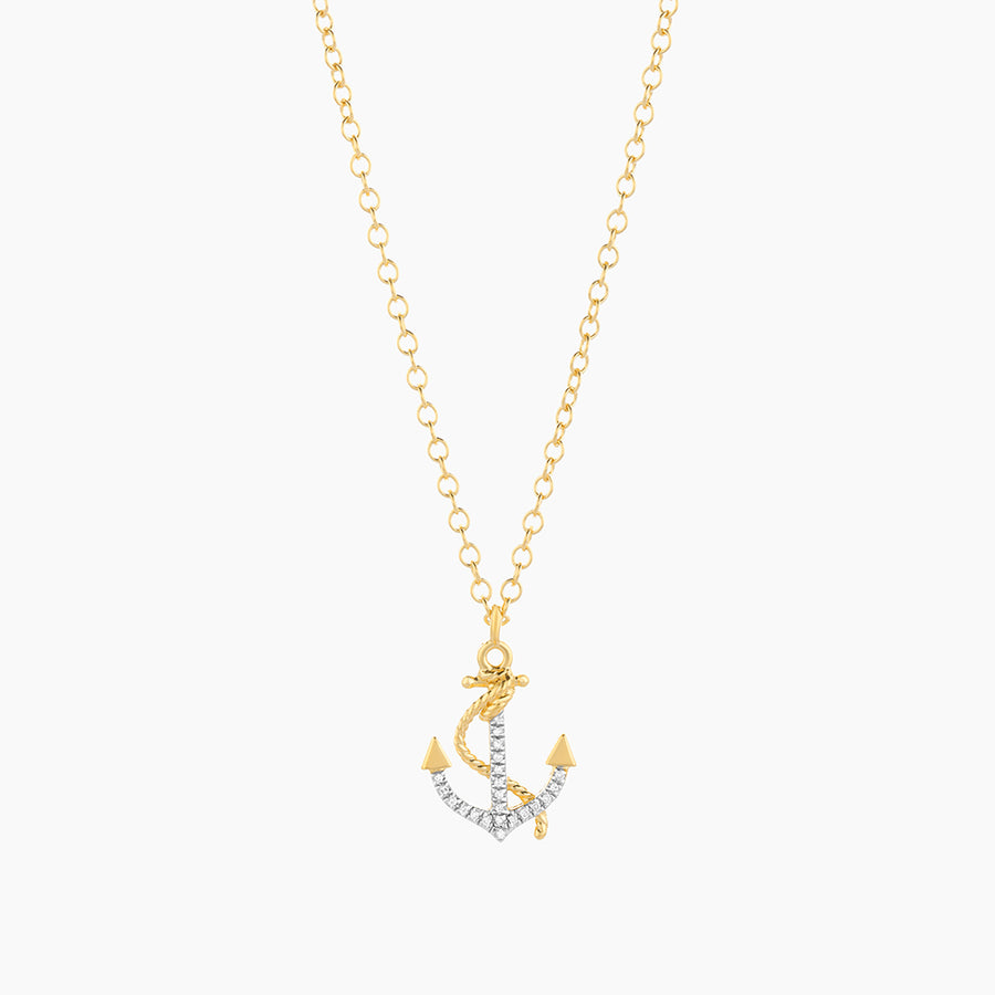 Anchor The Day Pendant Necklace