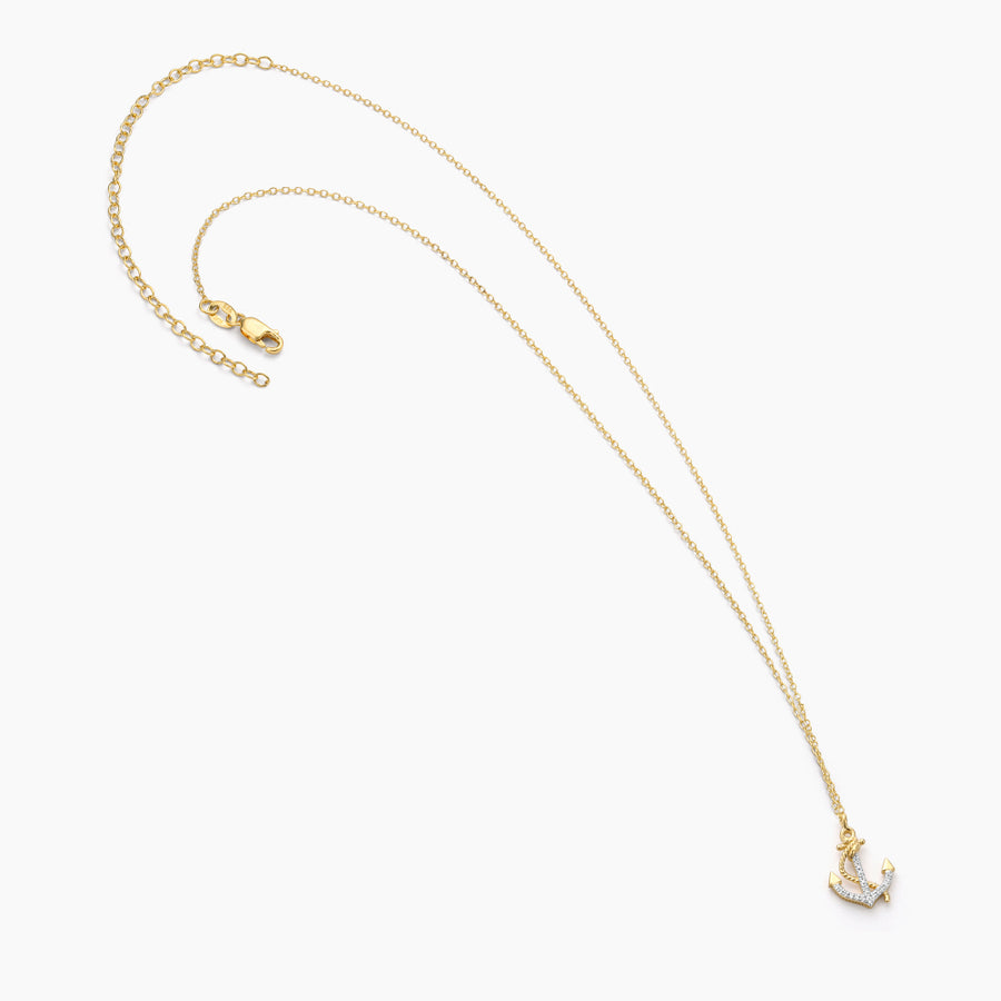 Anchor The Day Pendant Necklace