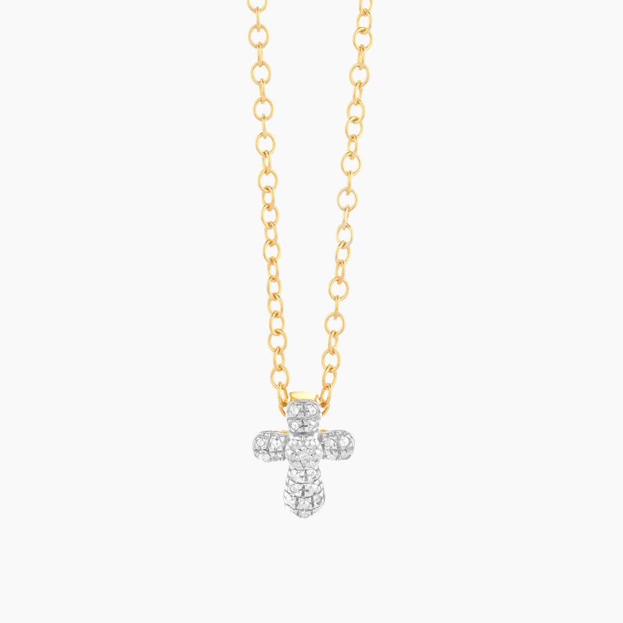 Cross Connect Pendant Necklace