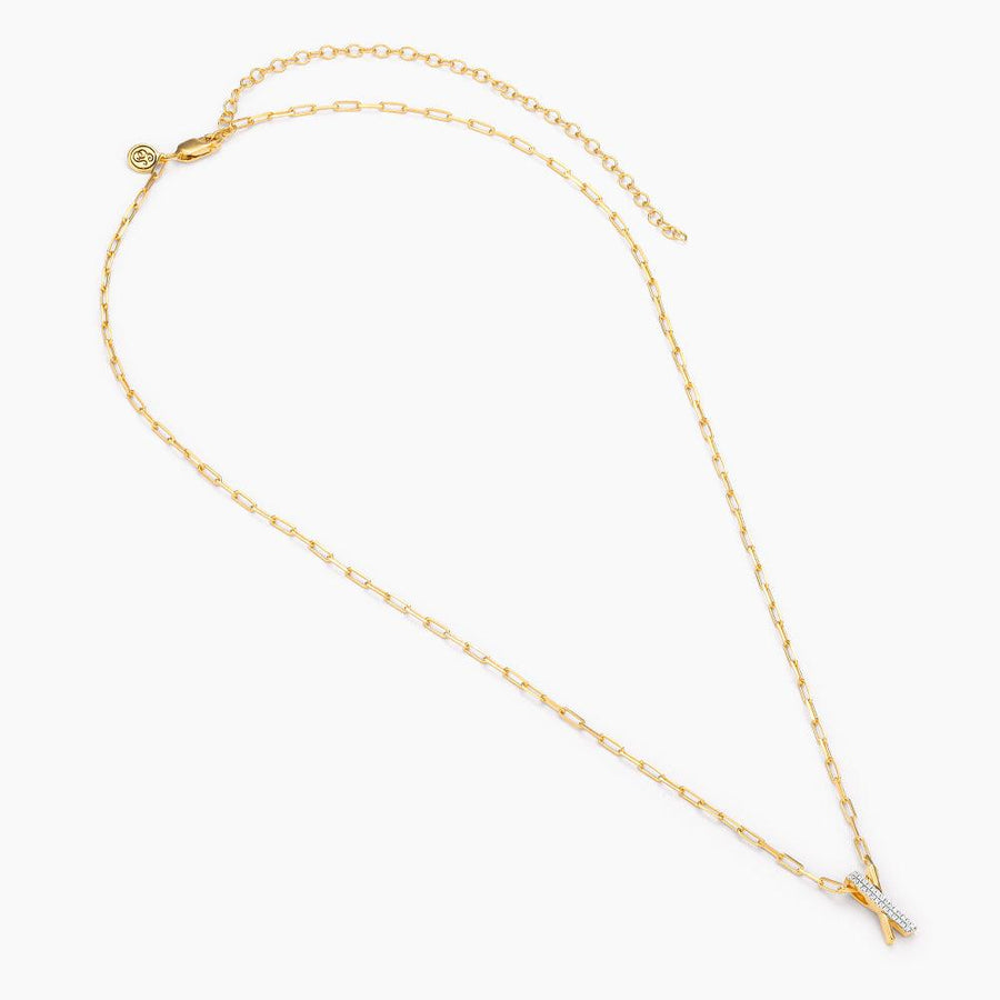 Cross My Heart Diamond Pendant Necklace - Ella Stein