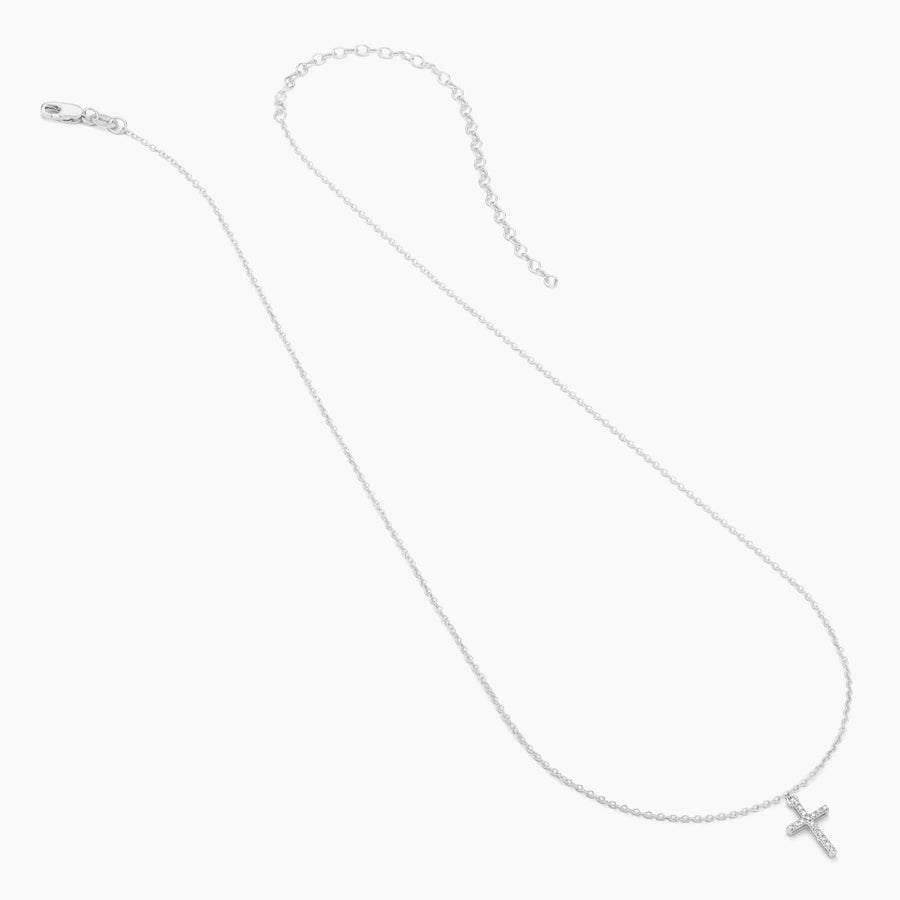 Believe Cross Pendant Necklace