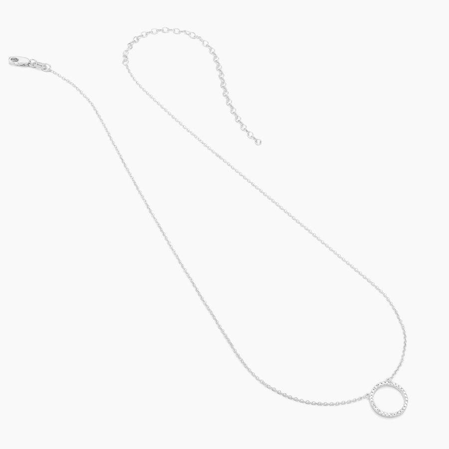 Standing O Pendant Necklace
