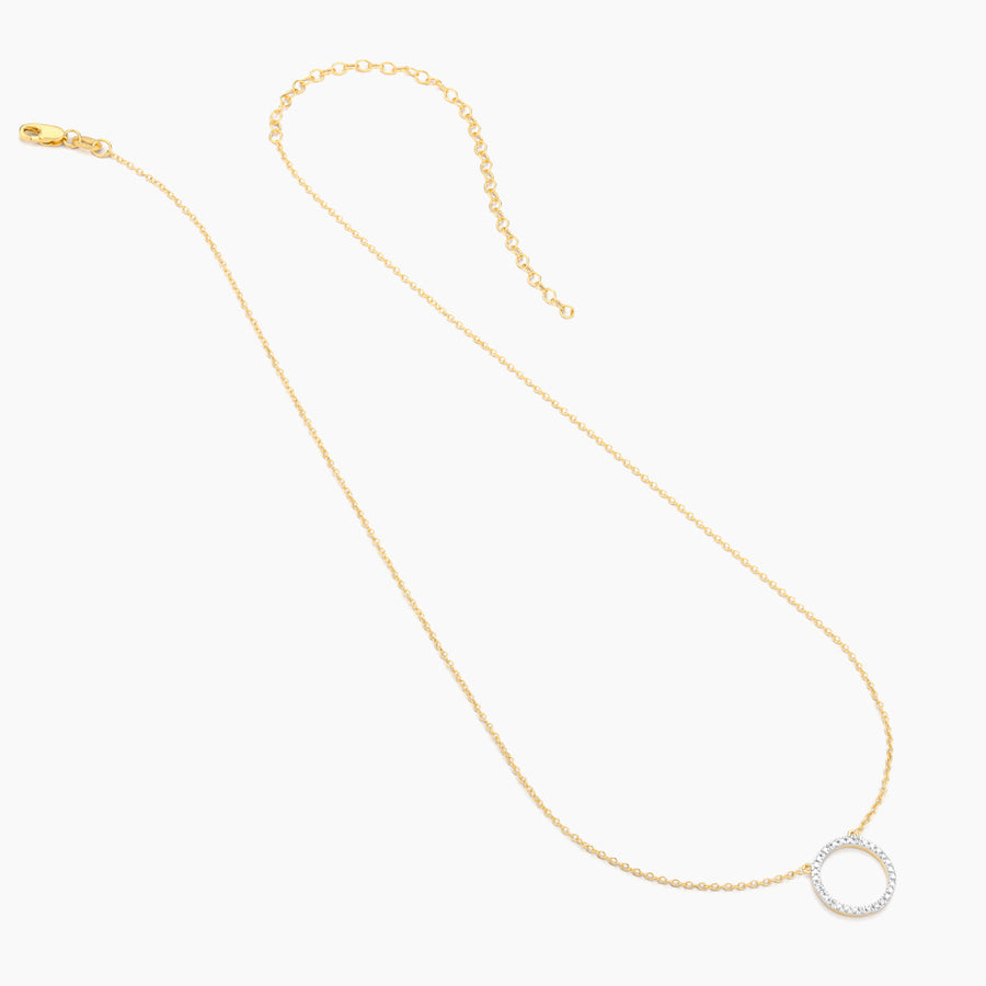 Standing O Pendant Necklace