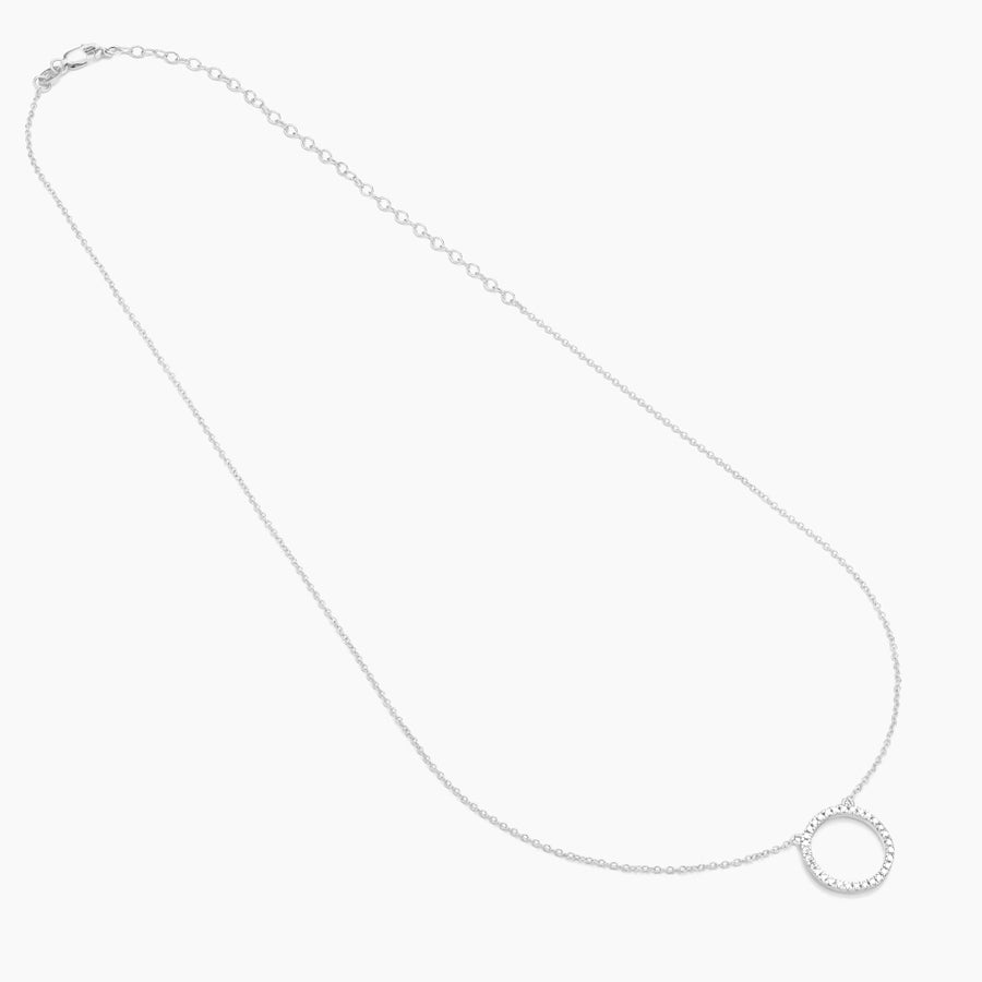 Standing O Pendant Necklace