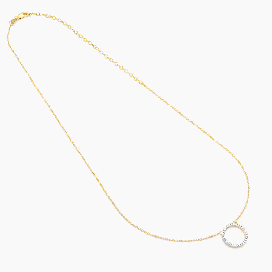 Standing O Pendant Necklace