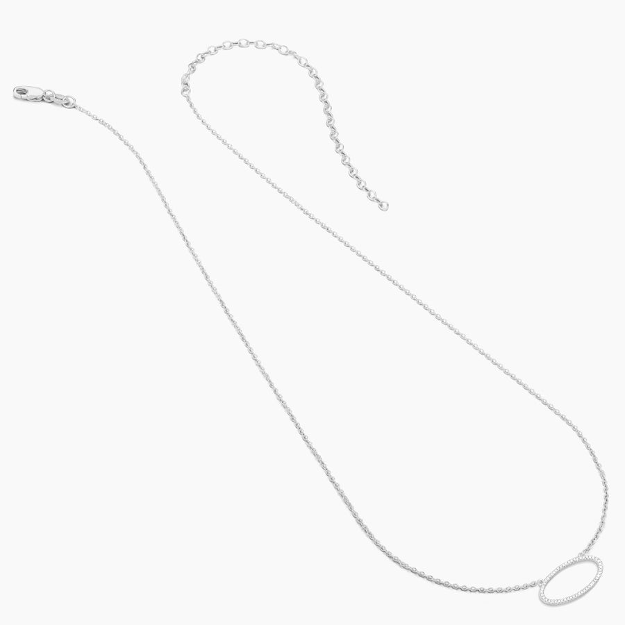 One With the Oval Pendant Necklace