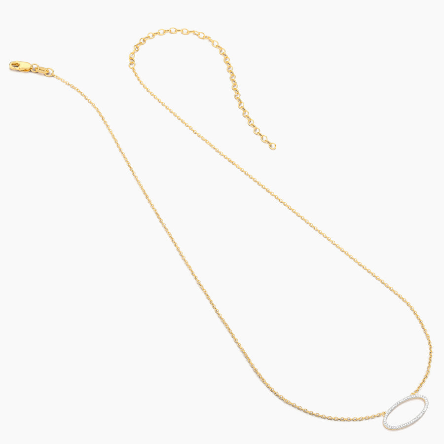 One With the Oval Pendant Necklace