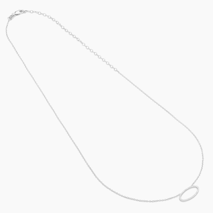 One With the Oval Pendant Necklace