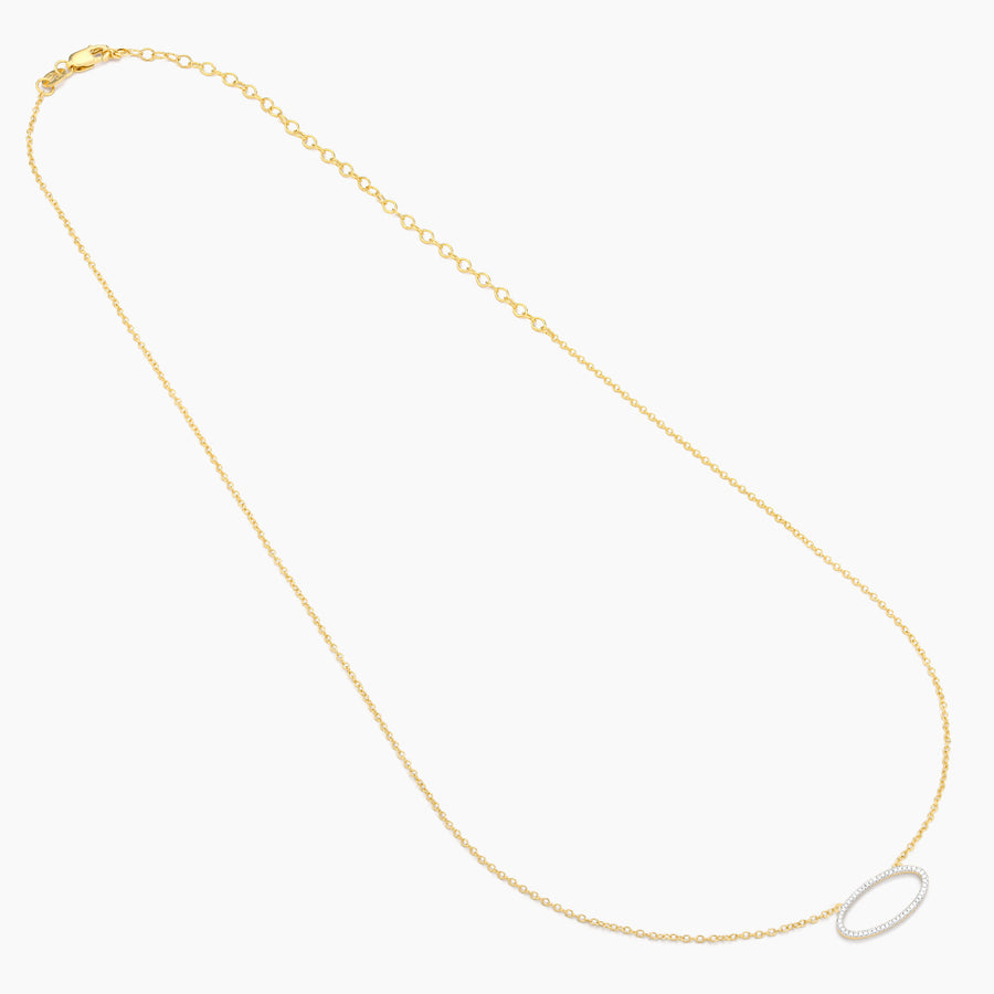One With the Oval Pendant Necklace
