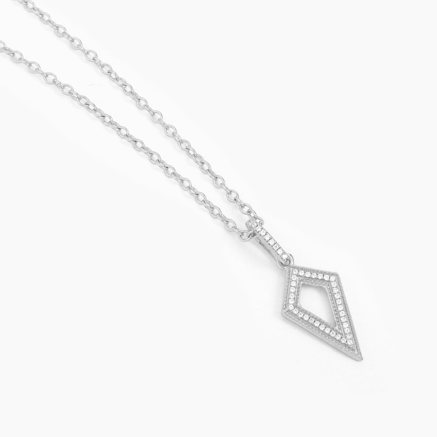 Looped Dagger Pendant Necklace