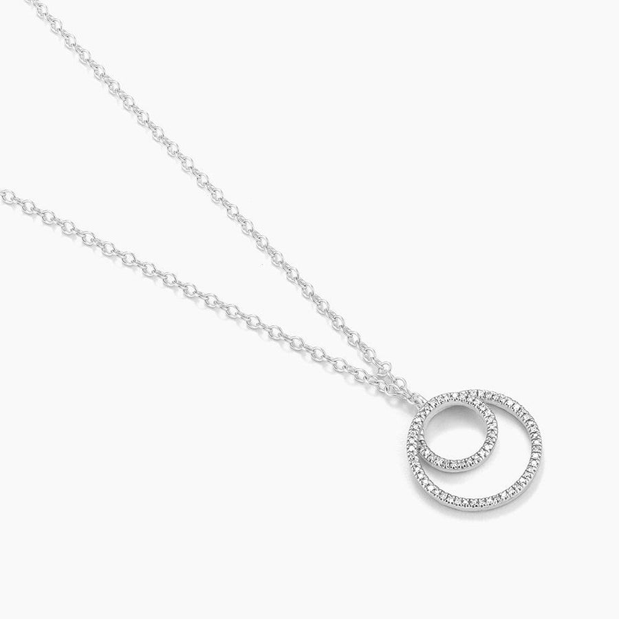 Inner Circle Diamond Pendant Necklace