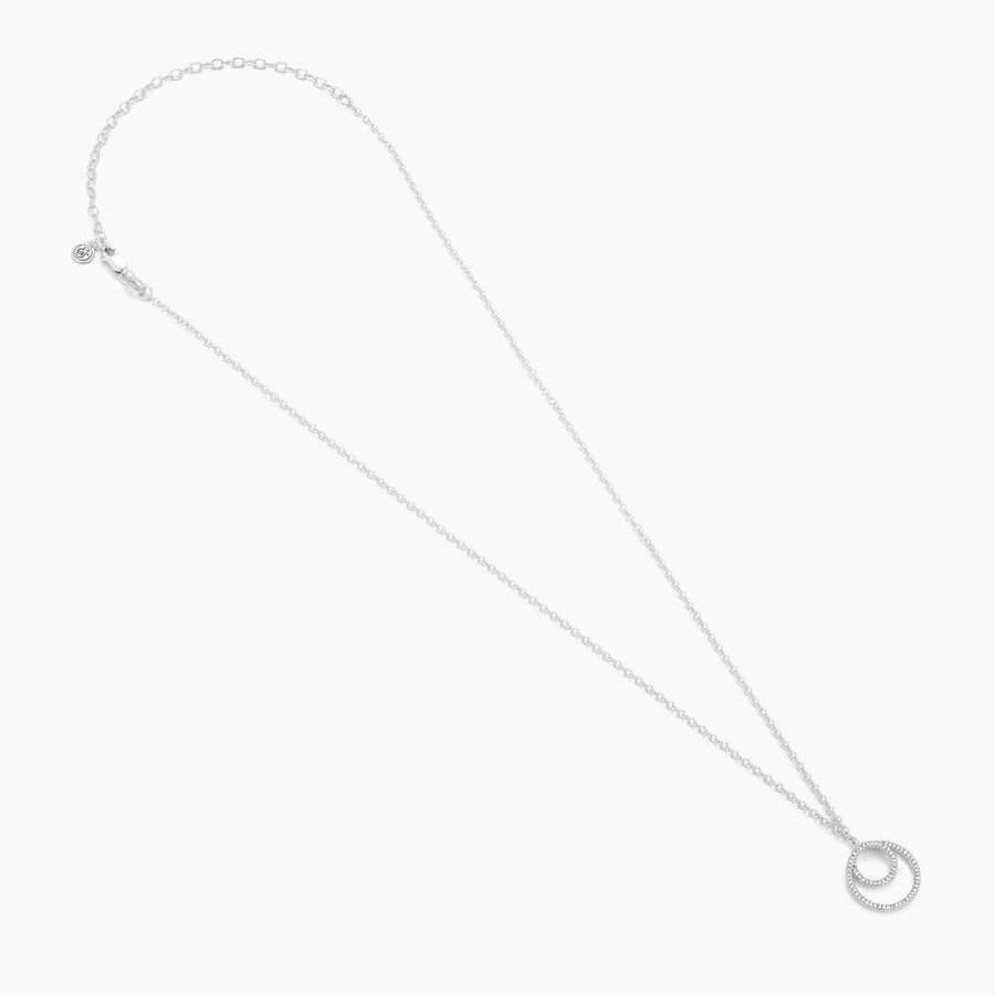 Inner Circle Diamond Pendant Necklace