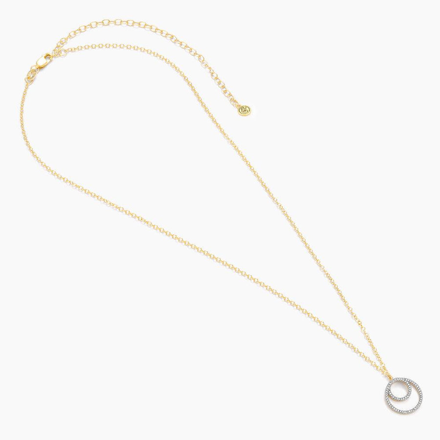 Inner Circle Diamond Pendant Necklace