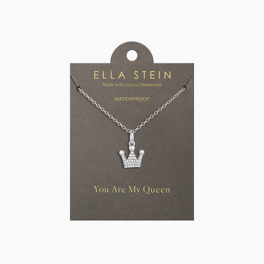 Waterproof Queen Of All Things Pendant Necklace