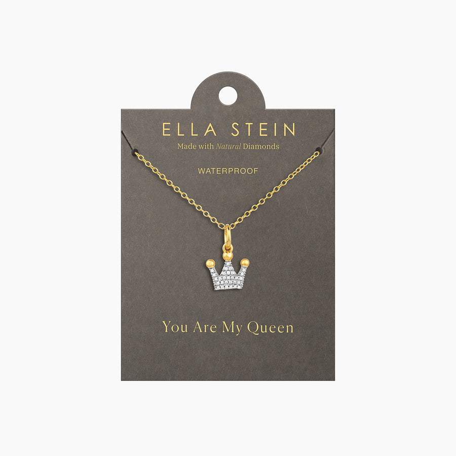 Waterproof Queen Of All Things Pendant Necklace