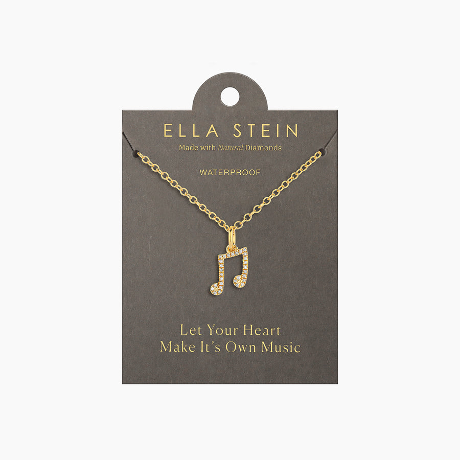 Waterproof Make Music Pendant Necklace