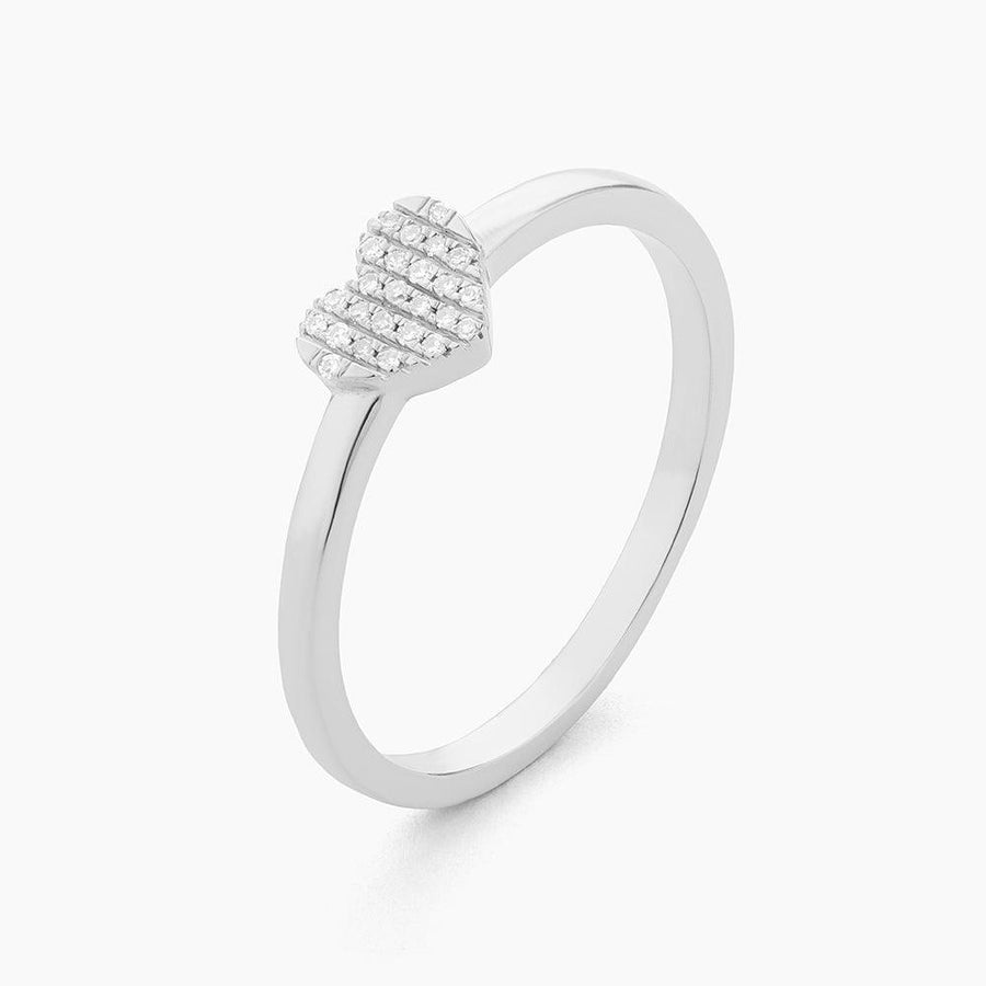 heart diamond ring